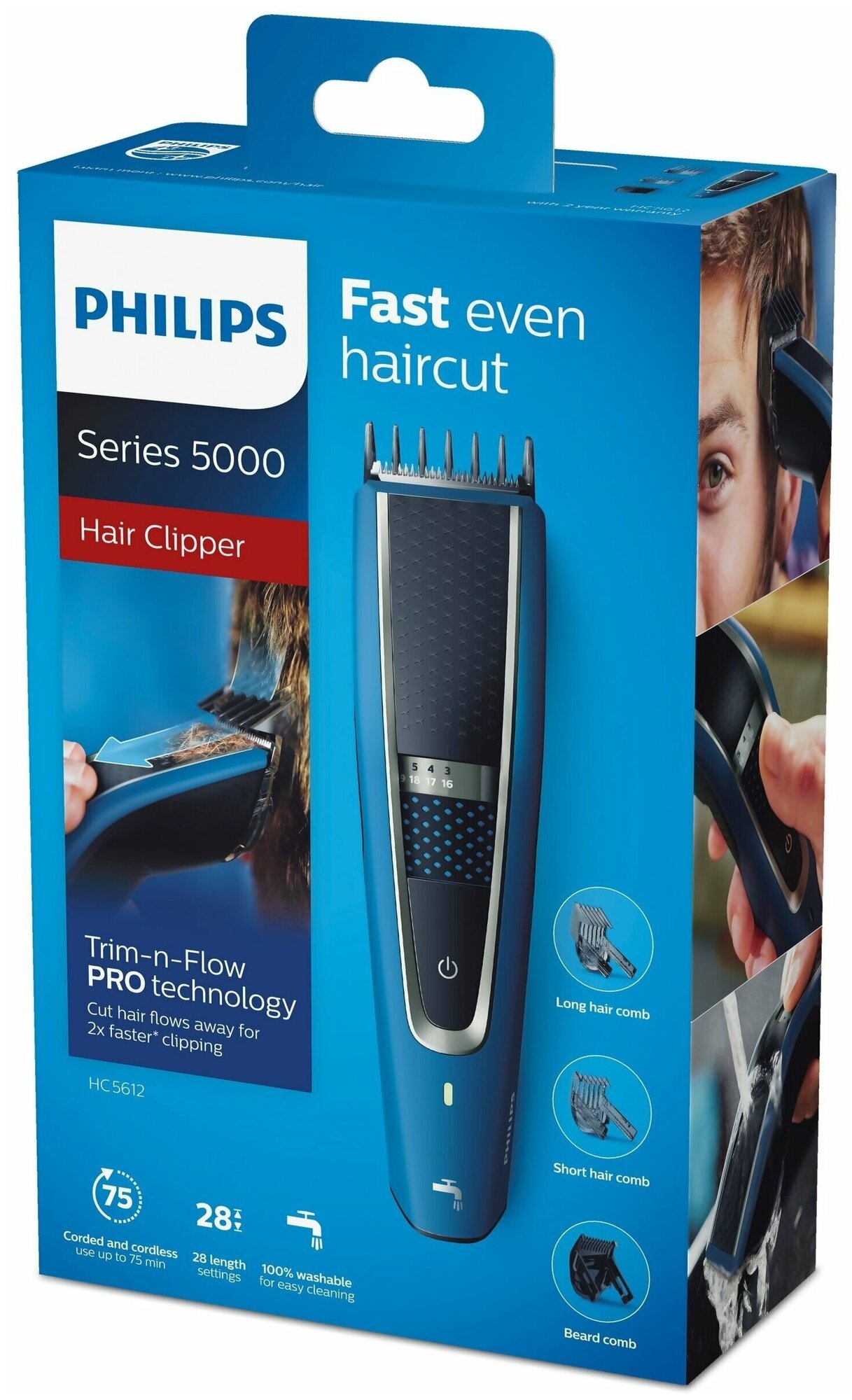 Машинка для стрижки волос Philips HC5612/15