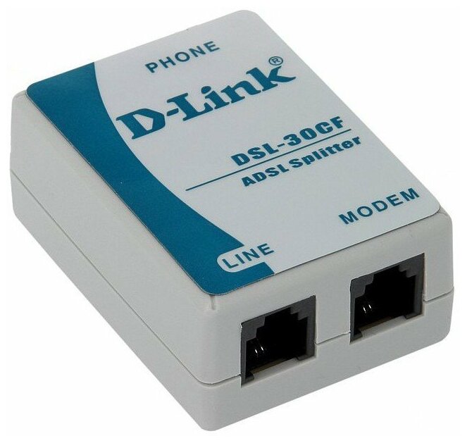 Сплиттер D-Link Splitter AnnexA ADSL DSL-30CF/RS