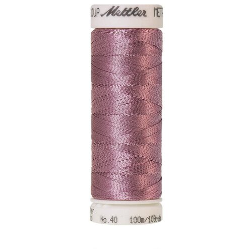 Нить для вышивания металлик METALLIC METTLER , 100 м 2830 Bright Amethyst