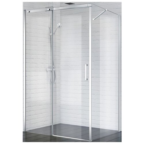 душевой уголок 120x100 см belbagno acqua ah 1 120 100 c cr прозрачное Душевой уголок BelBagno Acqua 120x100 AH-1-120/100-C-Cr