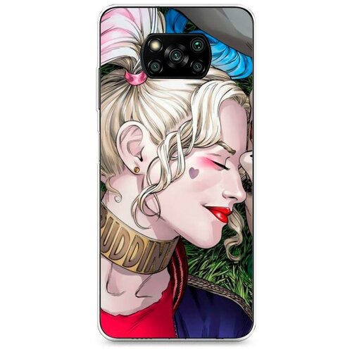 фото Силиконовый чехол "харли на траве" на xiaomi poco x3 pro / сяоми поко x3 про case place