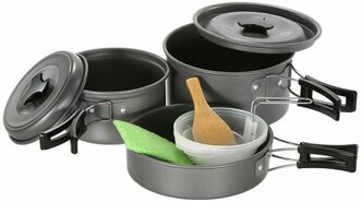 Набор туристической посуды Cooking set SY-300 на 3-4 чел.