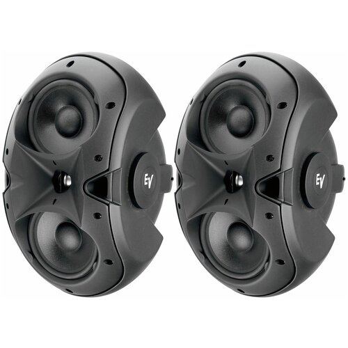 Electro-Voice EVID 62T корпусной громкоговоритель 2x61 153060W 100V inoutdoor цвет черный цена за пару 8650000₽
