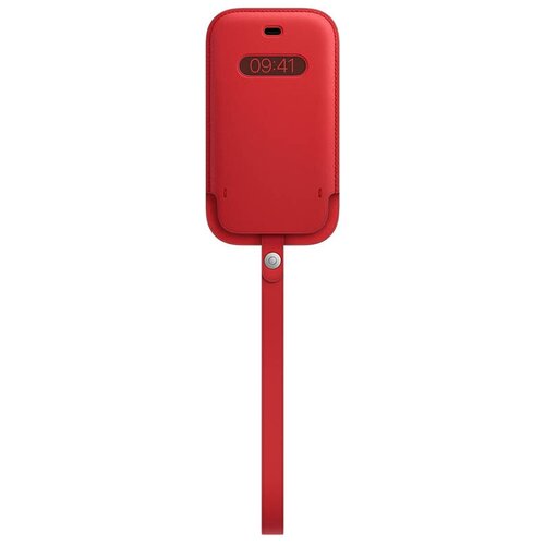 фото Чехол для apple iphone 12 mini leather sleeve with magsafe red mhmr3ze/a