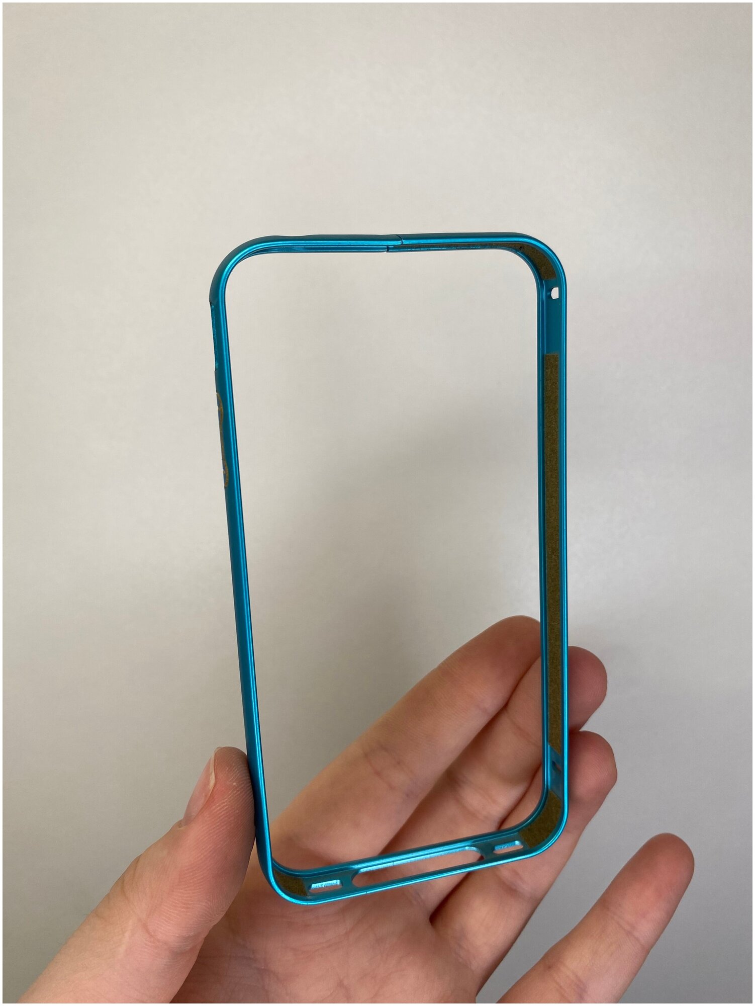 Алюминиевый бампер для IPhone 4/4s синий