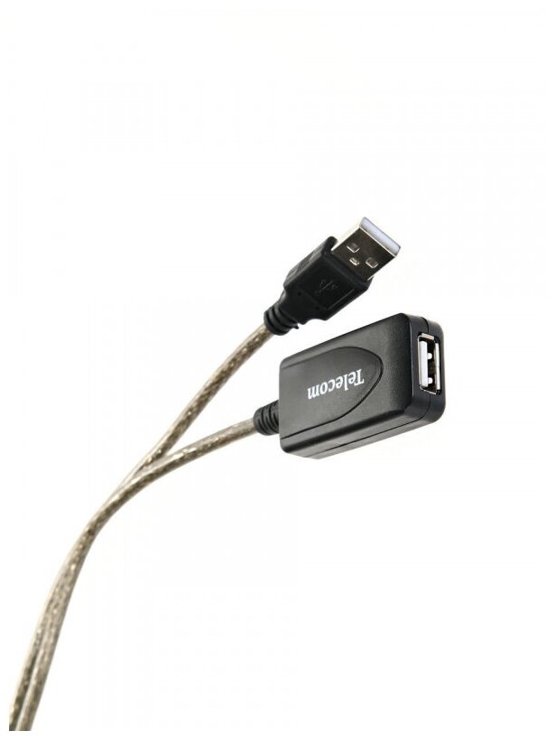 Кабель USB2.0-repeater, удлинительный активный Af> 15м Telecom VCOM Telecom - фото №4