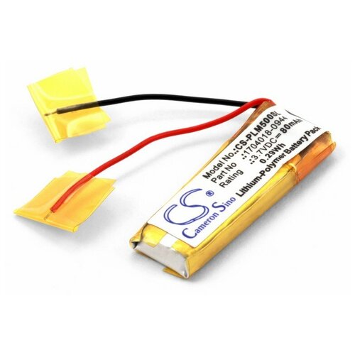 фото Аккумуляторная батарея (аккумулятор) для гарнитуры plantronics m50 (1704018-0944) sg/061121 sino power