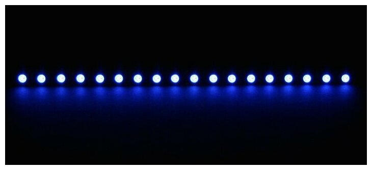 фото Светодиодная лента Nanoxia Rigid LED, 20см, синяя
