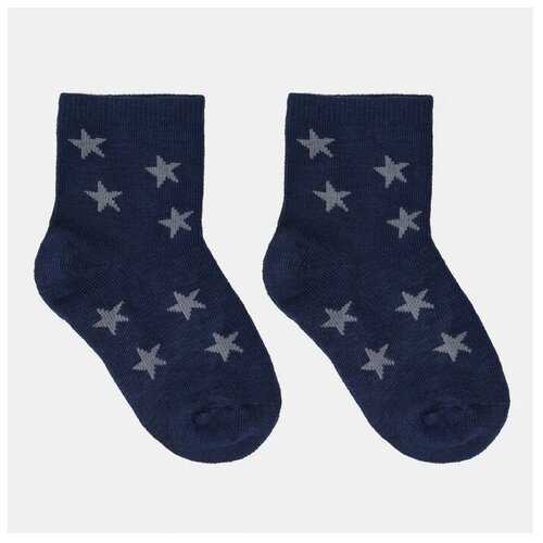 Носки Happy Frensis размер 18/20, синий носки детские цвет тёмно синий размер 14 16
