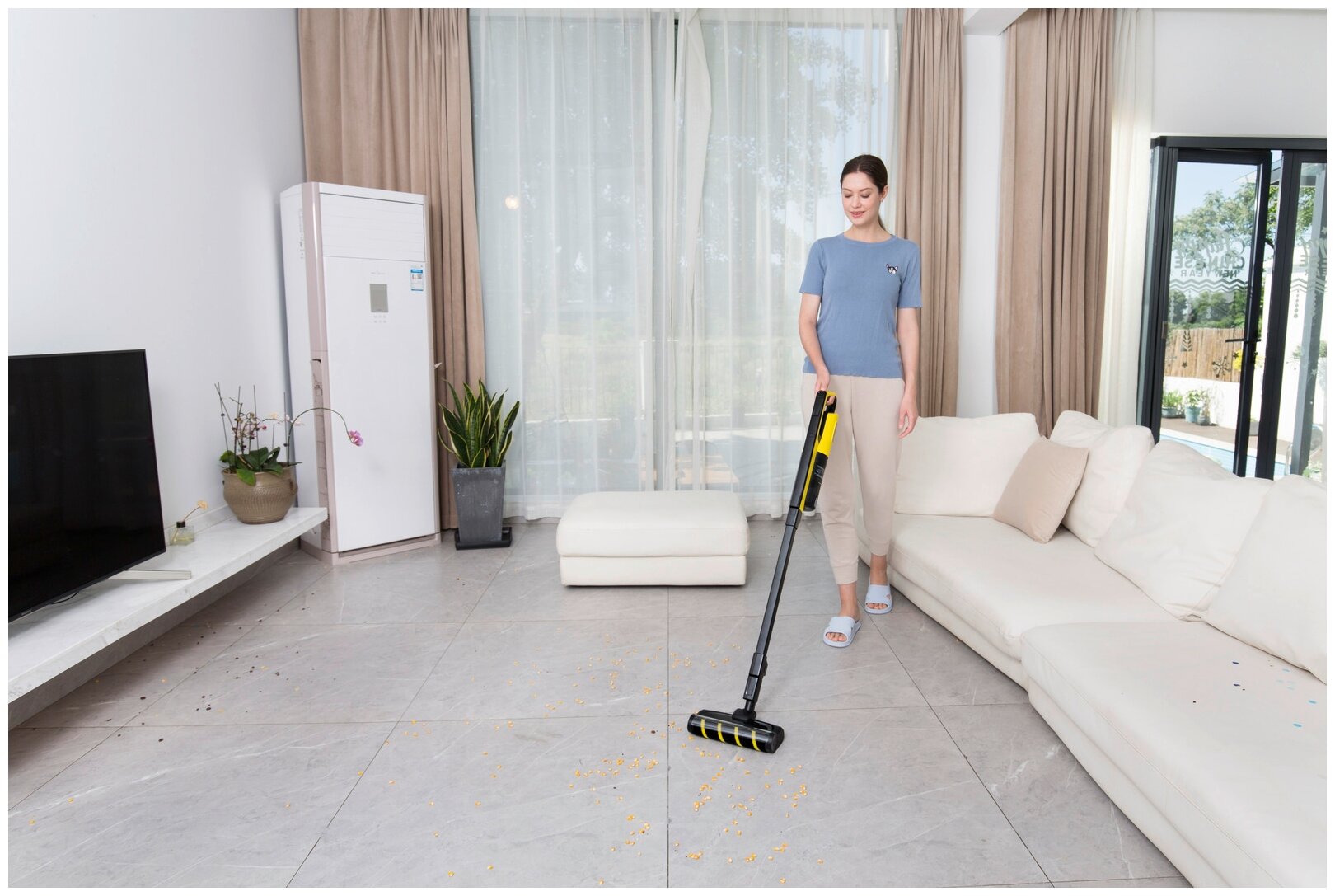 Вертикальный пылесос KARCHER VC 4s Cordless Plus - фото №13