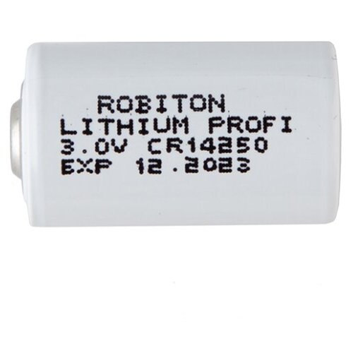 Батарейка Robiton R-CR14250 (1/2AA) 3V аккумуляторная батарея robiton r cr14250 1 2aa литий диоксид марганца 3 0в