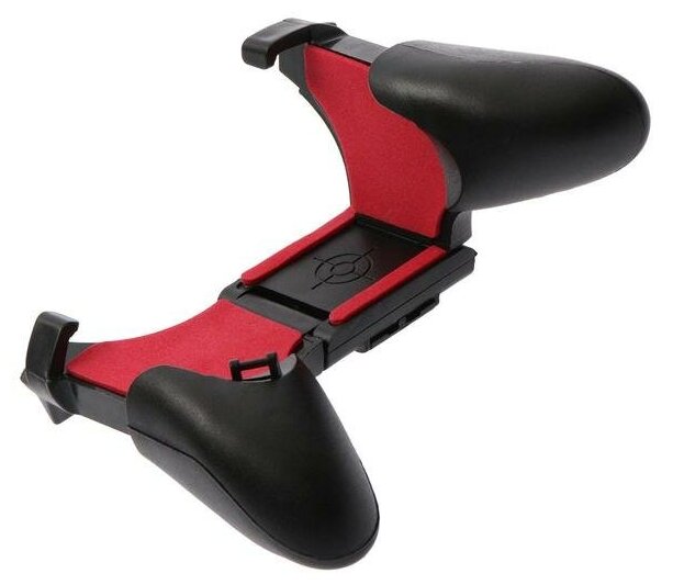 Набор игровой 5 в 1 джойстик ширина до 18 см 1 стик 2 курка черно-красный