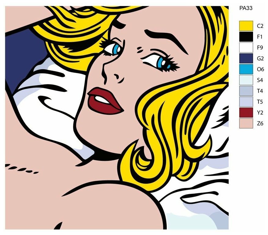 Рой лихтенштейн картины поп арт