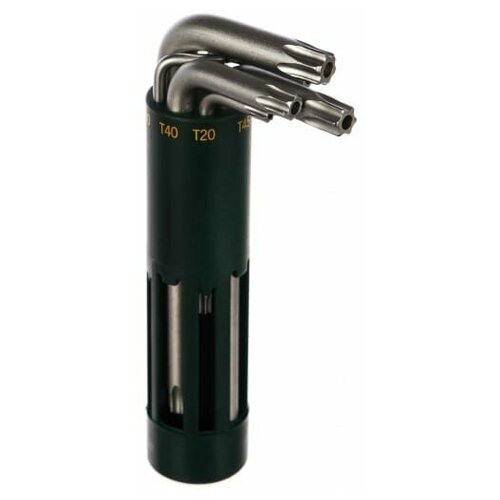 фото Набор 8-10000011 унив. "мини" expert 8 складн. шестигр., +/- отвертки (10) черный author