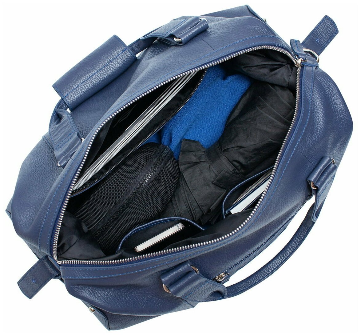 Дорожно-спортивная сумка Blackwood Daniel Dark Blue - фотография № 7