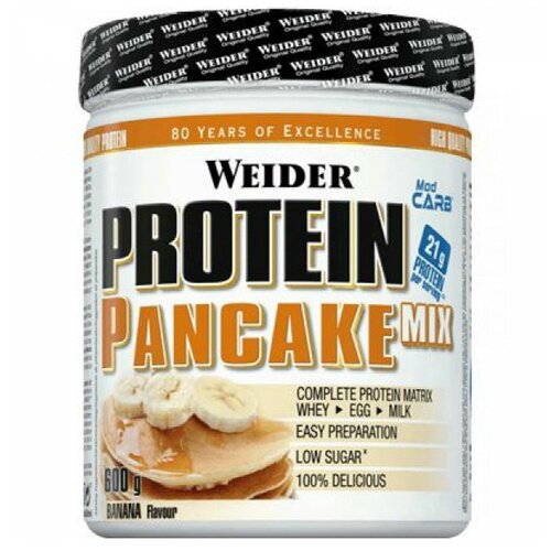 фото Weider протеиновая смесь для пригот. блинов protein pancake mix 600гр