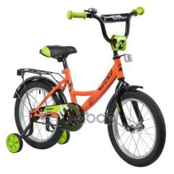 Велосипед 20 Детский Novatrack Vector (2020) Количество Скоростей 1 Рама Сталь 12 Оранжевый NOVATRACK арт. 203VECTOROR9