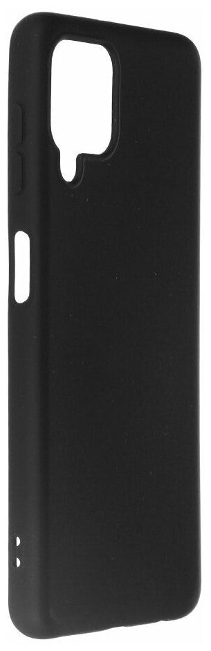 Чехол-накладка с микрофиброй для Samsung Galaxy A22 SM-A225F (black) DF - фото №10