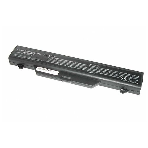 Аккумулятор (Батарея) для ноутбука HP Compaq 4510s 4710s (HSTNN-1B1D) 10,8V 5200mAh REPLACEMENT черная аккумуляторная батарея для ноутбука hp mini 110 hstnn cb0d 5200mah oem черная