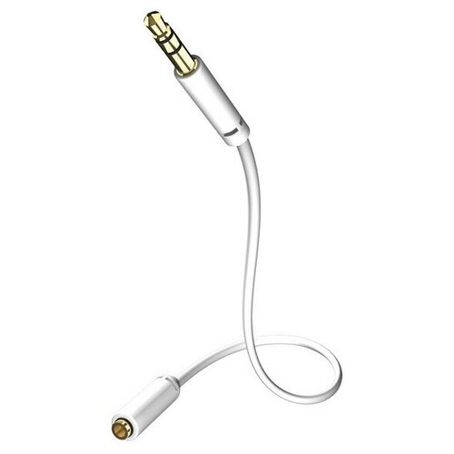 Кабель межблочный Inakustik Star MP3 Audio Cable,3 m,(M-F),3.5 mm Phone plug (m)<>3.5 Phone plug (F),00310503 2 piece stereo 3 5mm 1 8 inch headphones diy male audio plug soldier connected laptop tablet mp3 hot order