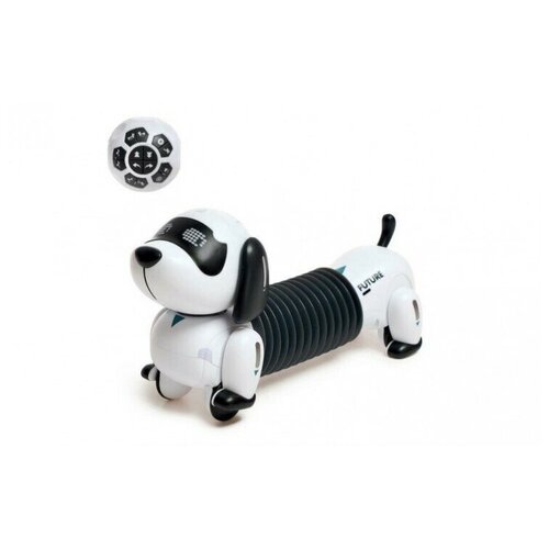 фото Интерактивная радиоуправляемая собака робот такса (растягивается, световые и звуковые эффекты) le neng toys lnt-k22 (lnt-k22)