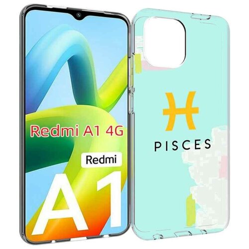 Чехол MyPads знак-зодиака-рыбы-2 для Xiaomi Redmi A1 задняя-панель-накладка-бампер