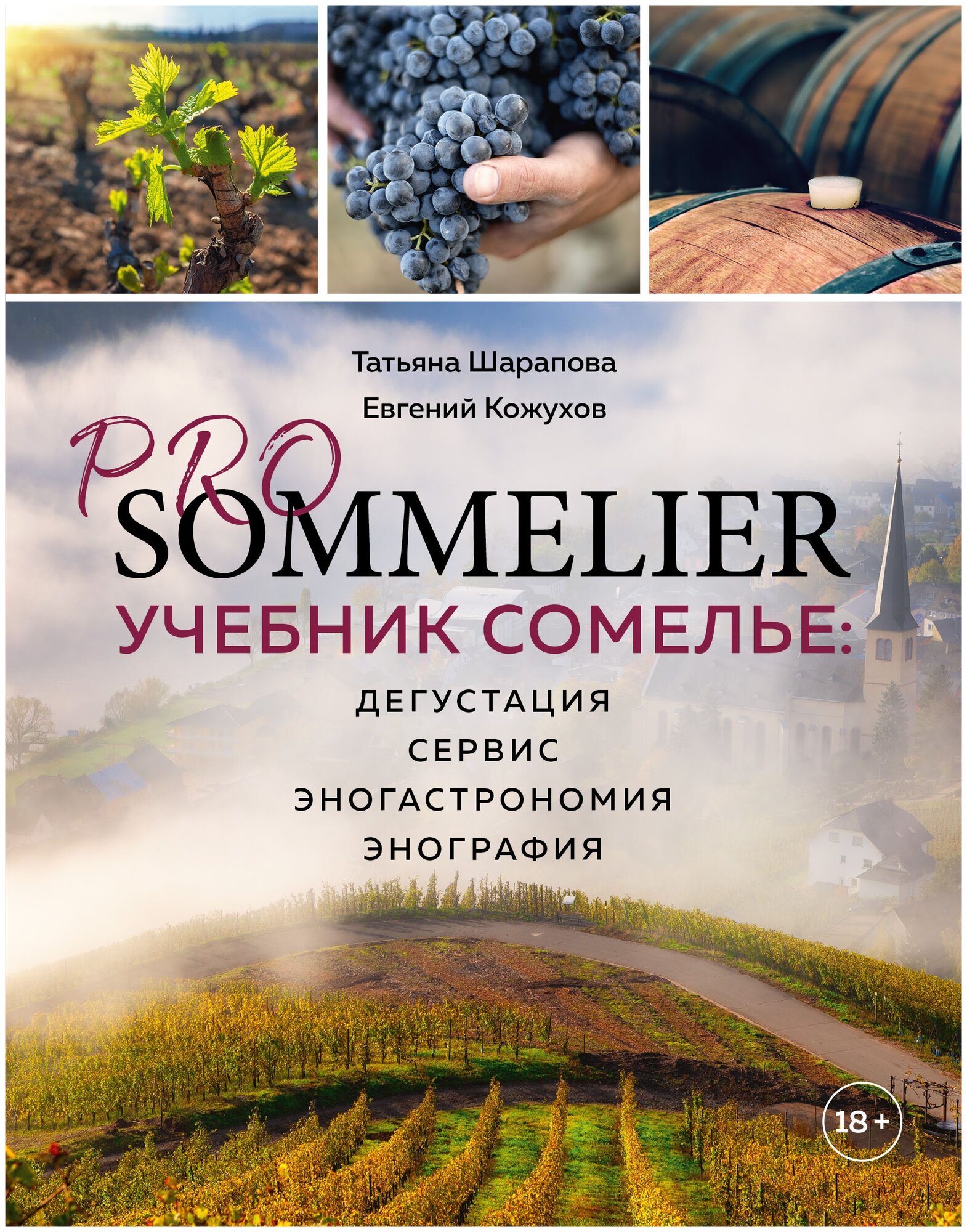 PRO SOMMELIER Учебник сомелье дегустация сервис эногастромия энография - фото №1