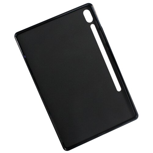 фото Чехол панель-накладка mypads для samsung galaxy tab s6 10.5 sm-t860 / t865 ультра-тонкая полимерная из мягкого качественного силикона черная