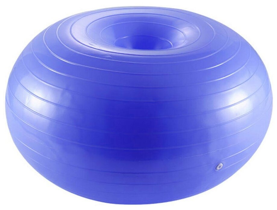 Фитбол-пончик FBD-60-1 60 см синий