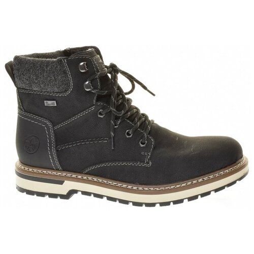 фото Ботинки rieker мужские зимние, размер 43, цвет черный, артикул f3832-00