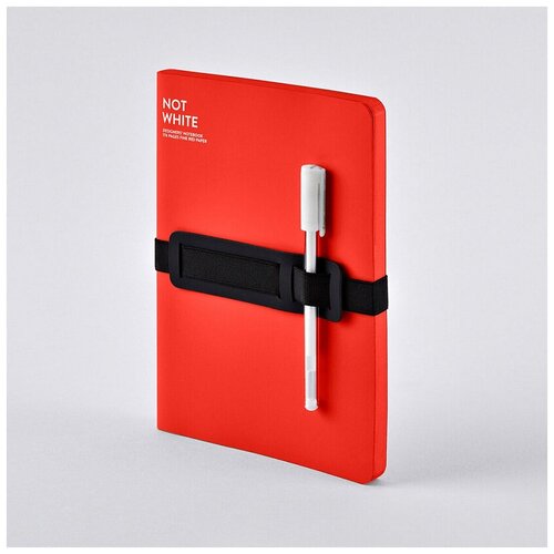 Not White L Light Red Записная книжка