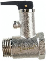 Предохранительный клапан для бойлера СТМ термо 1/2", с курком, 6 Бар