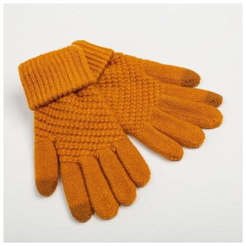 Перчатки Minaku, размер 18, оранжевый, желтый
