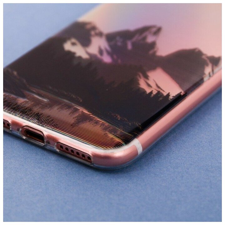 Чехол для телефона iPhone 7 с эффектом Nature, 6.5 14 см - фотография № 7