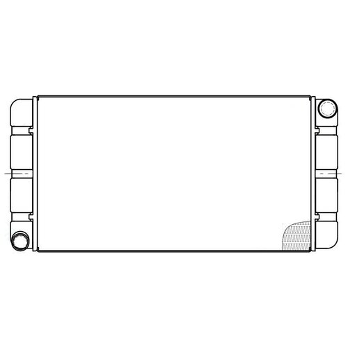 фото Радиатор отопителя маз 4370/64221 luzar