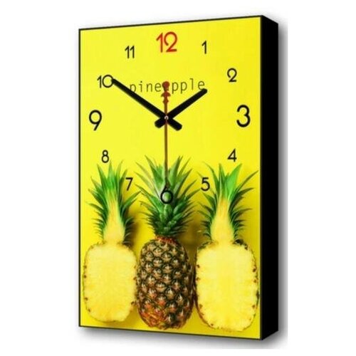 фото Настенные часы decor-world "ананас" , 57 см х 35 см