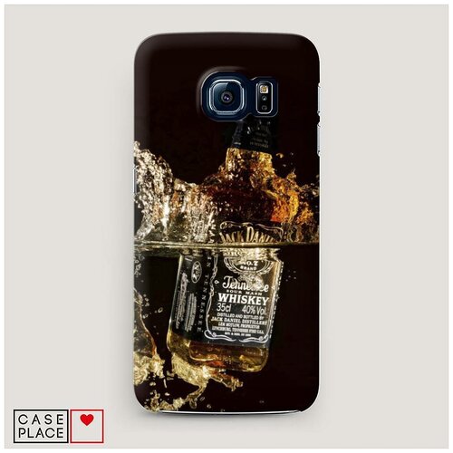 фото Чехол пластиковый samsung galaxy s7 edge джек дэниелс в воде case place