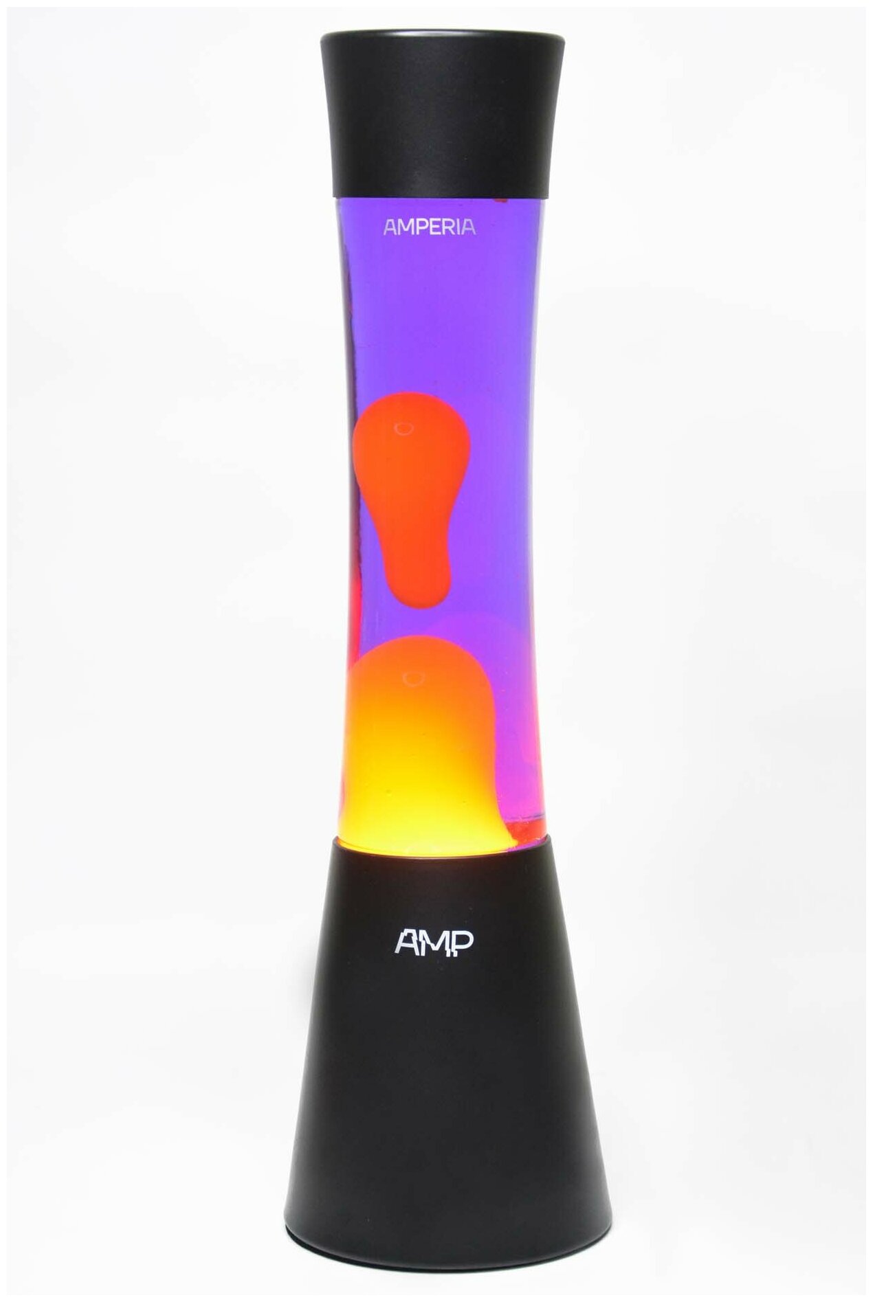 Лава лампа Amperia Grace Оранжевая/Фиолетовая (39 см) - фотография № 6
