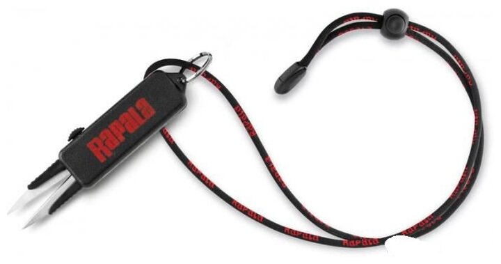 Ножницы для лески Rapala EZ Stow Braided Line Scissor с ремешком RSLS