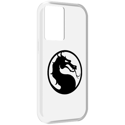 Чехол MyPads Mortal-Kombat-2 мужской для OnePlus Nord N20 SE задняя-панель-накладка-бампер