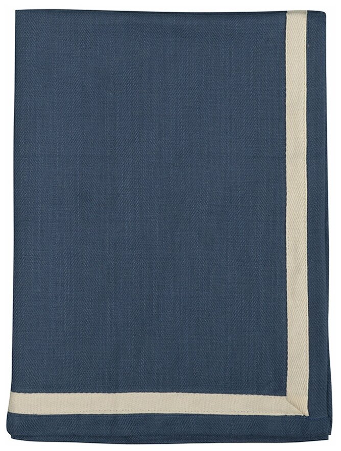 Набор из двух кухонных полотенец саржевого плетения темно-синего цвета из коллекции essential, TK20-TT0012, A3
