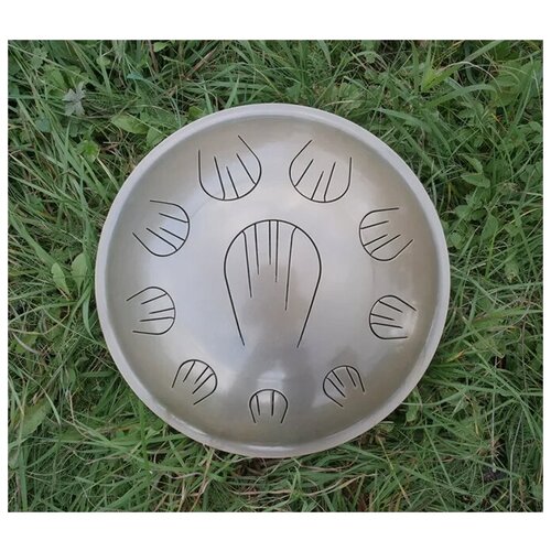 Язычковый барабан, Латунь, 39см, со звукоснимателем и чехлом, Orion OrM10DCMg hand pan хэнд пан язычковый барабан в защитном футляре