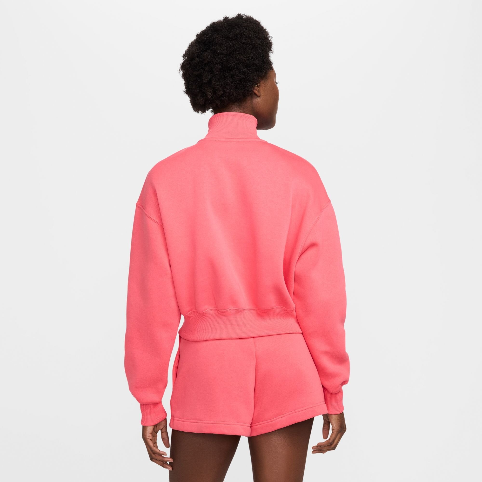 Свитшот спортивный NIKE Phoenix, размер S, , розовый — фото 1