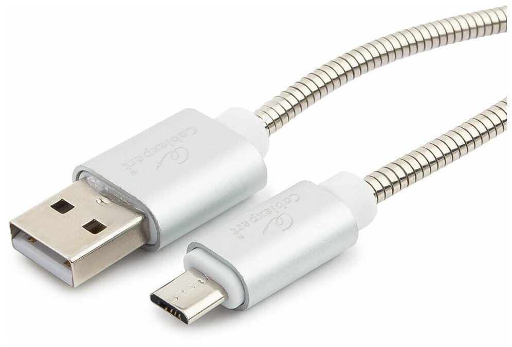 Micro USB кабель Cablexpert CC-G-mUSB02S-1M