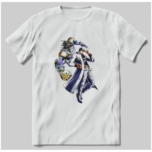 фото Футболка с принтом jojo punch brut-shop