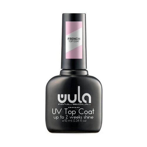 WULA Верхнее покрытие French Top Coat, прозрачный, 10 мл wula верхнее покрытие top coat 10 мл прозрачный