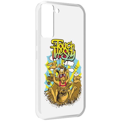 Чехол MyPads нарисованное кенгуру комикс для Tecno Pop 5 LTE / Pop 5 Pro задняя-панель-накладка-бампер