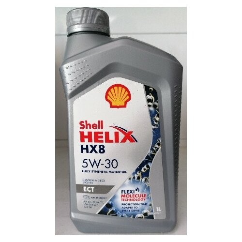 фото Shell helix hx8 ect 5w30, 1l(масло моторное) 12х1l