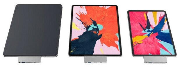 USB-хаб HyperDrive 6-in-1 USB-C Hub для iPad Pro серебристый (HD319-SILVER) без переходника