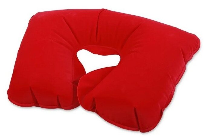 Подушка для путешествий для всей семьи - красная 40 х 26 х 8 см.
